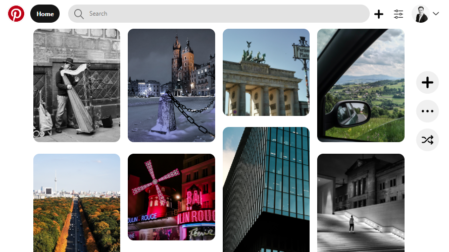 Pinterest Clone